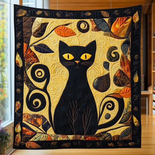 Amber Whirl Quilt Blanket