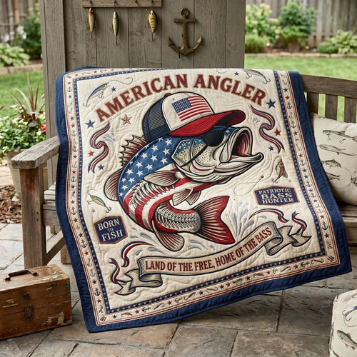 American Angler Pride Quilt Blanket
