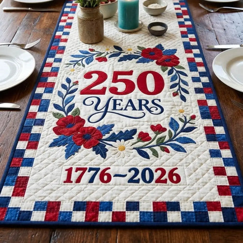 American Heritage Quilted Table Runner