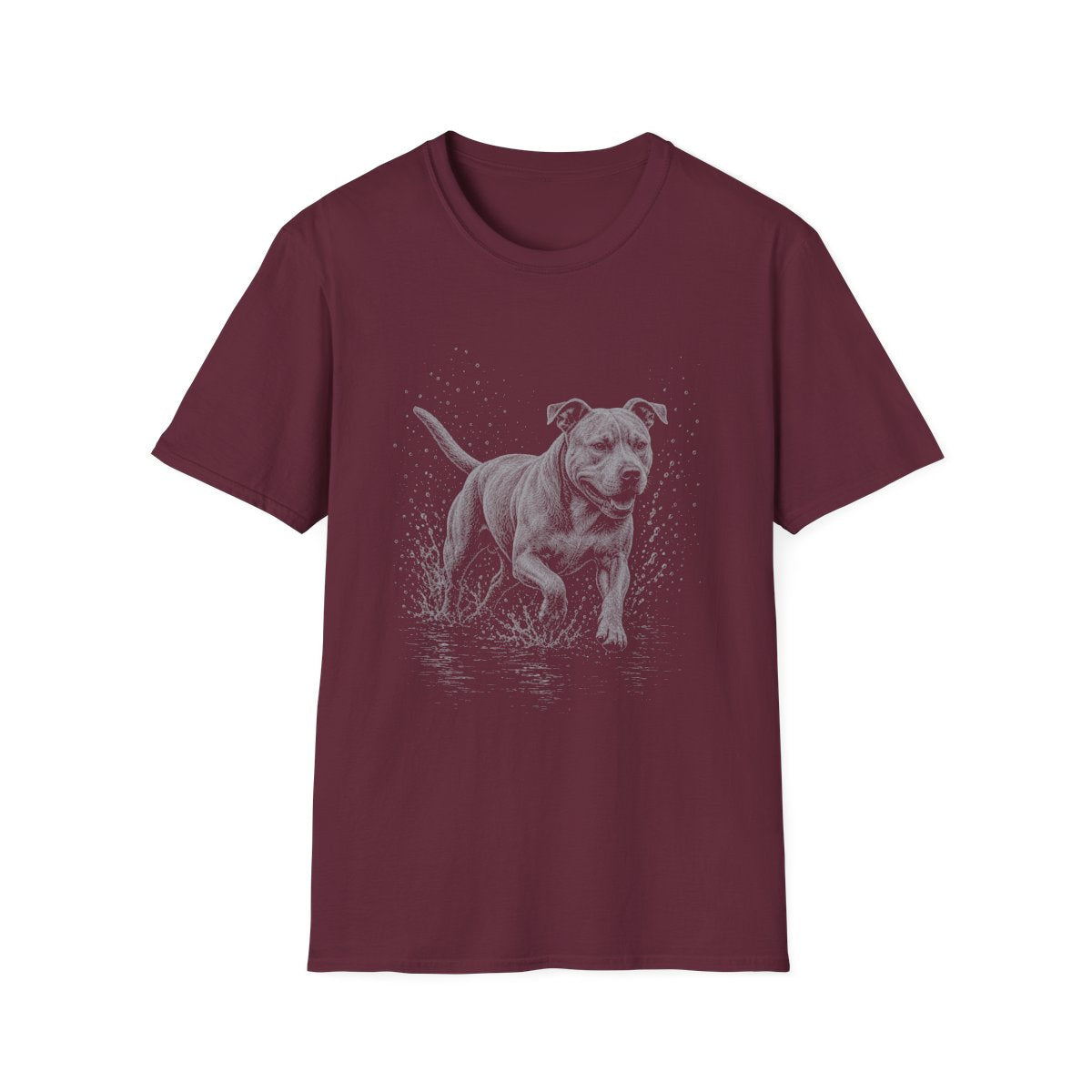 American Pit Bull Terrier Water Run Tee