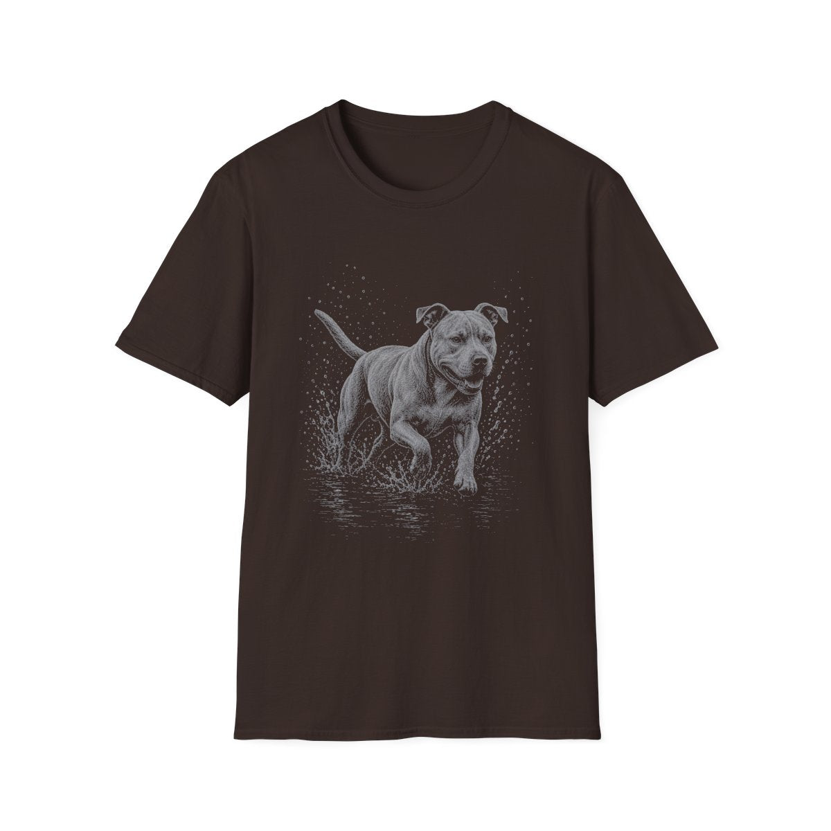 American Pit Bull Terrier Water Run Tee