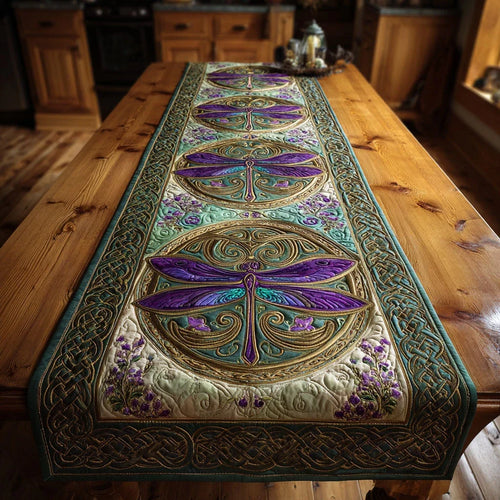 Amethyst Flight Quilted Table Runner