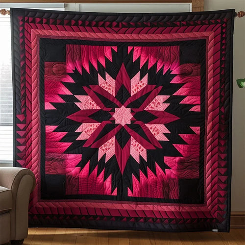 Amish Native Star Quilt Blanket