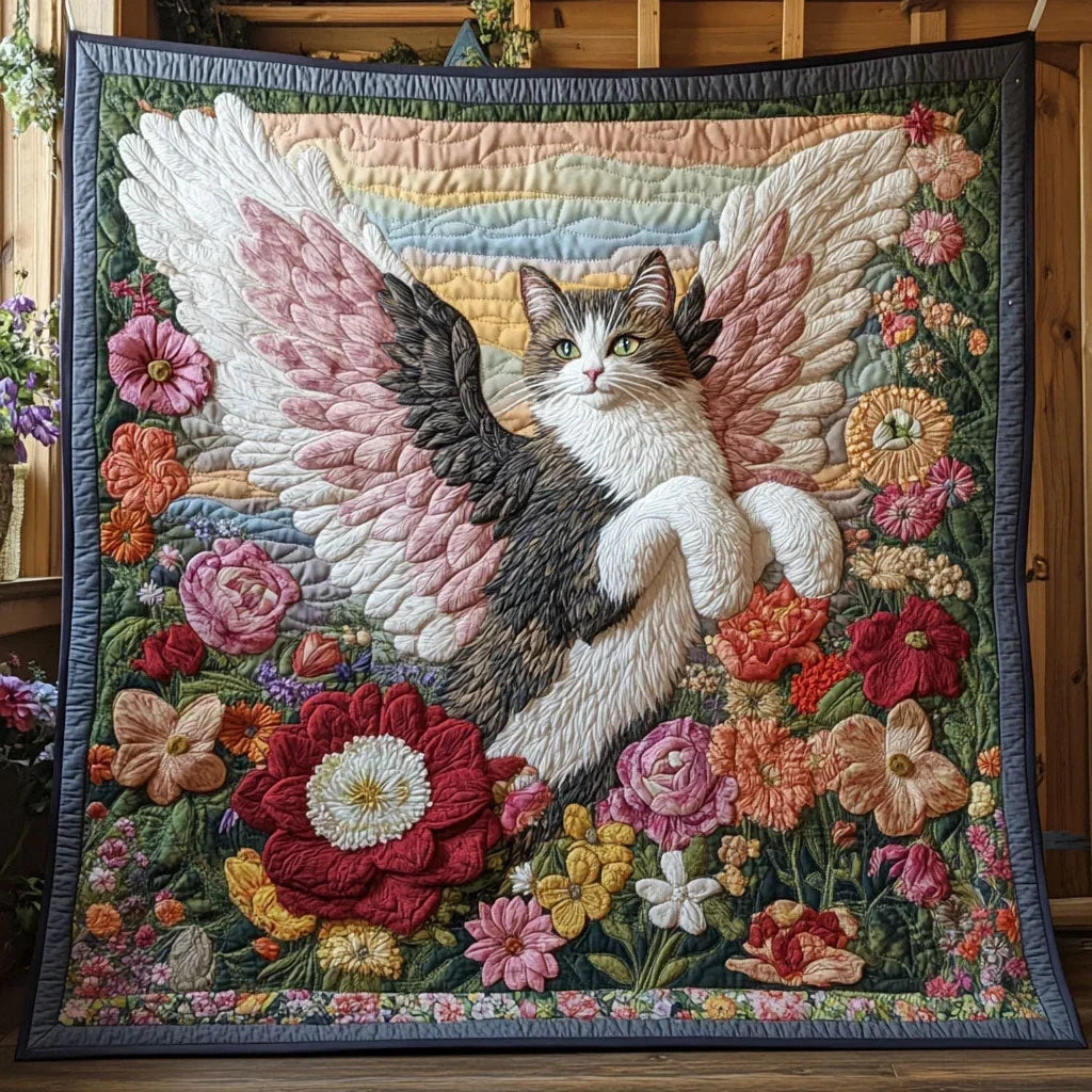 Among Garden Quilt Blanket