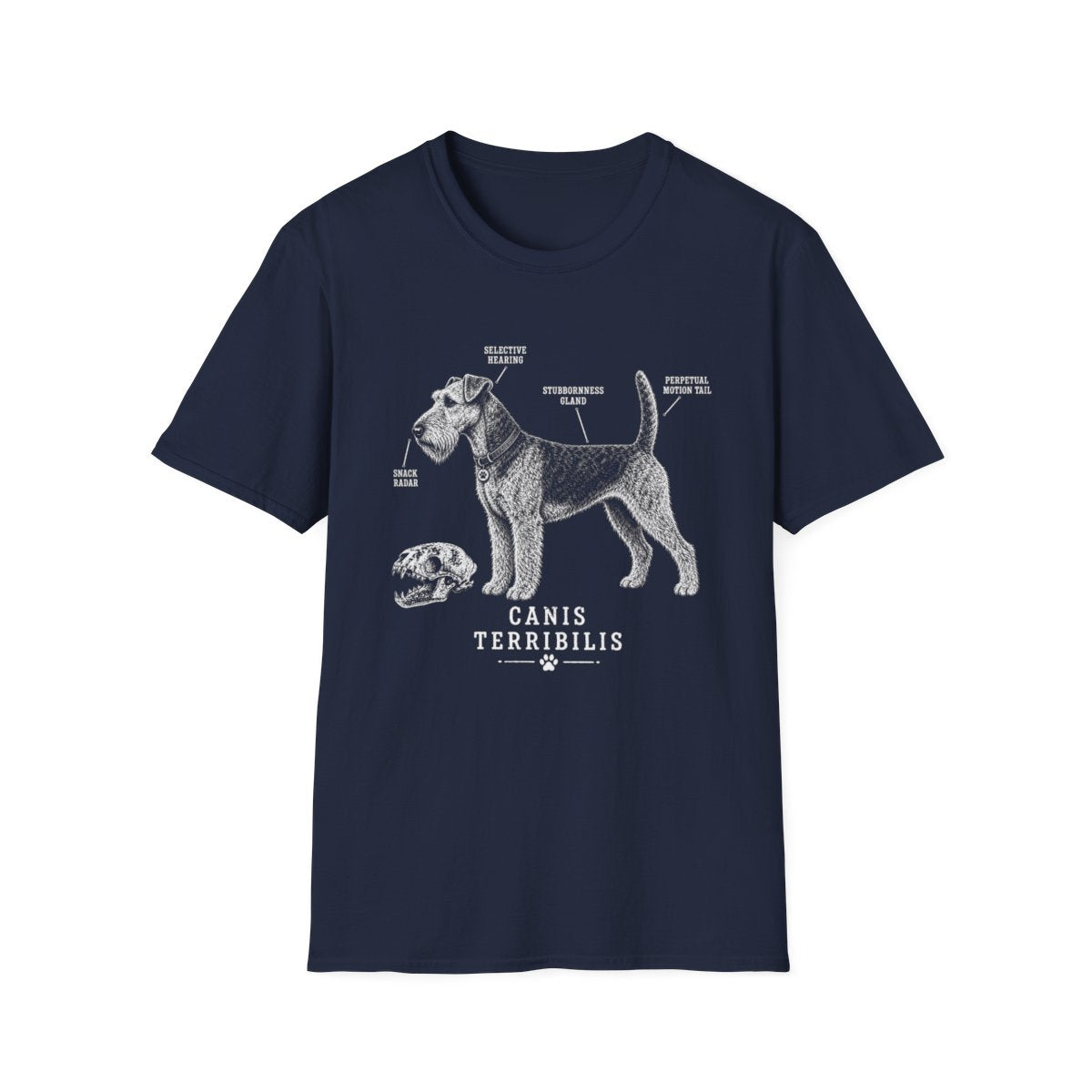 Anatomy Of A Airedale Terrier Tee