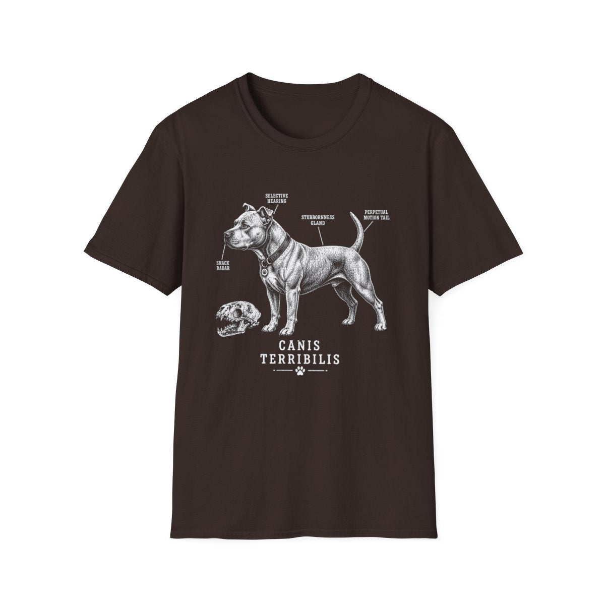 Anatomy Of A American Pit Bull Terrier Tee