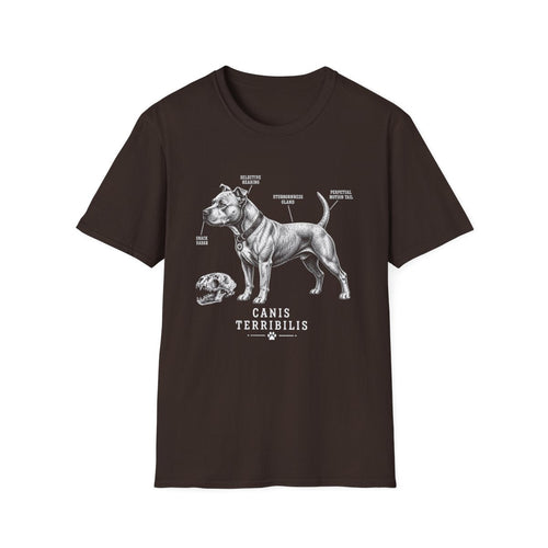 Anatomy Of A American Pit Bull Terrier Tee