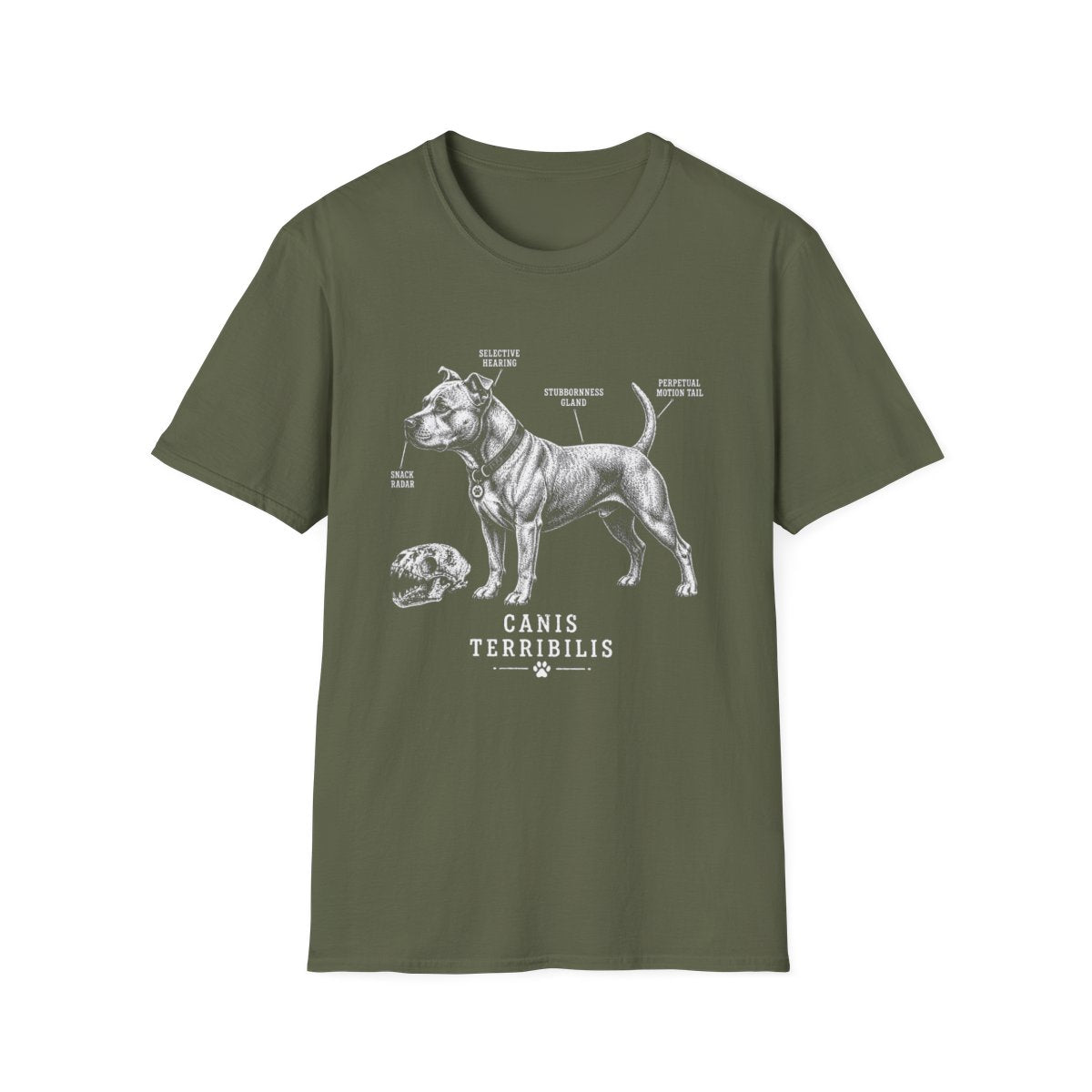 Anatomy Of A American Pit Bull Terrier Tee