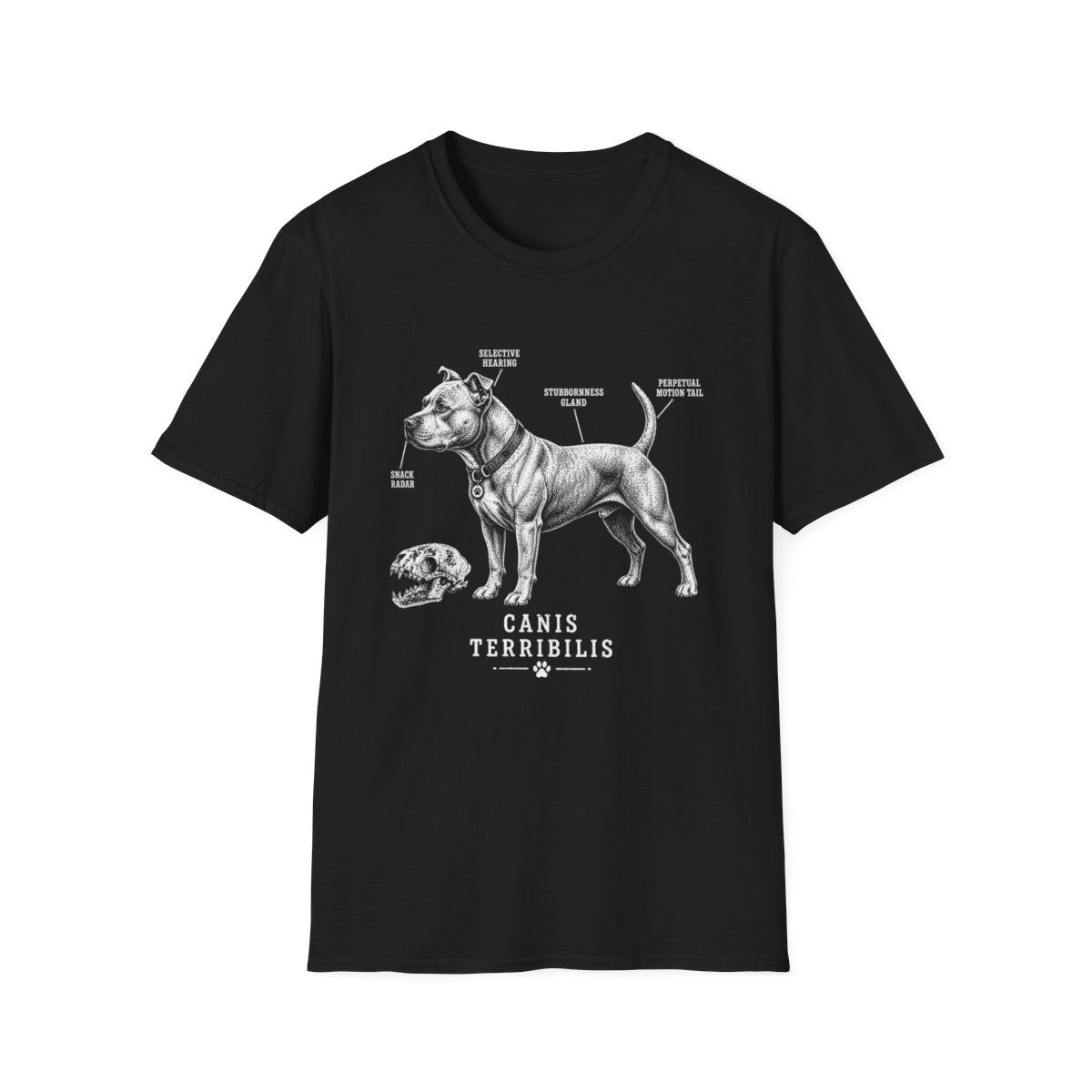 Anatomy Of A American Pit Bull Terrier Tee