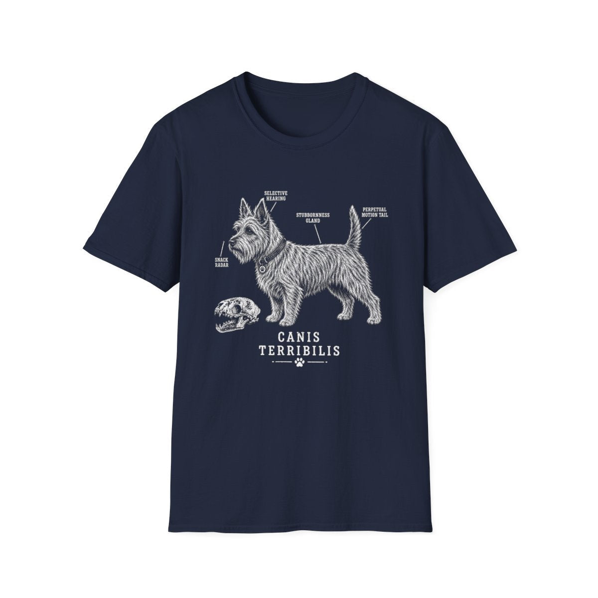 Anatomy Of A Australian Terrier Tee