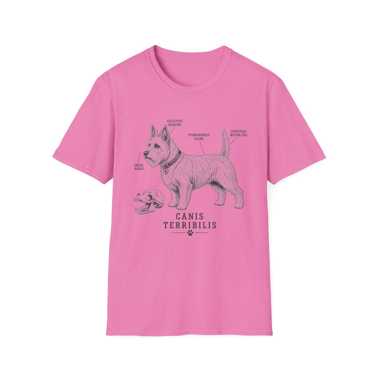 Anatomy Of A Australian Terrier Tee