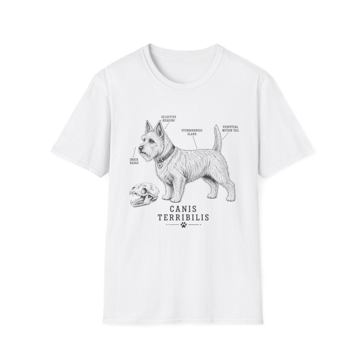Anatomy Of A Australian Terrier Tee