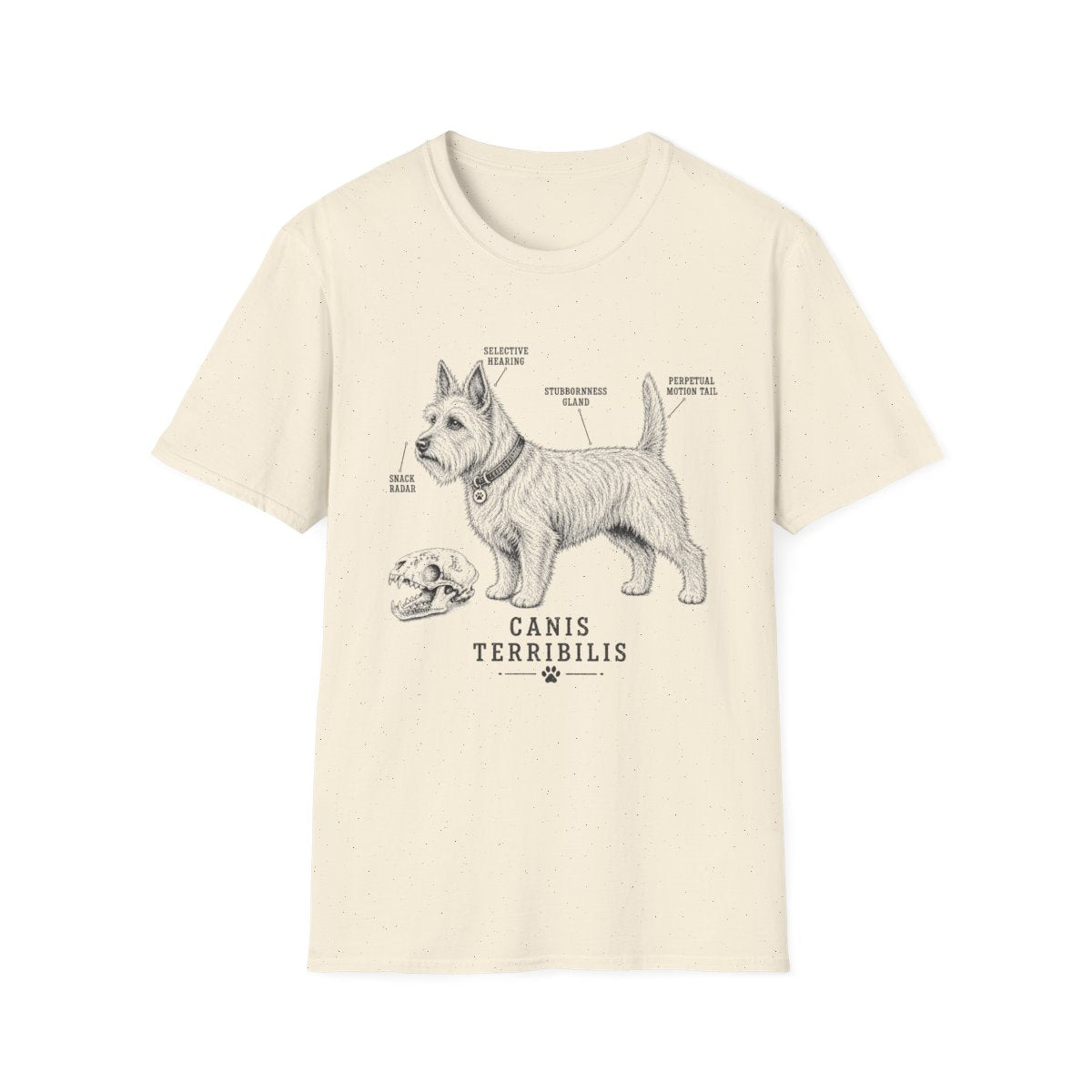Anatomy Of A Australian Terrier Tee