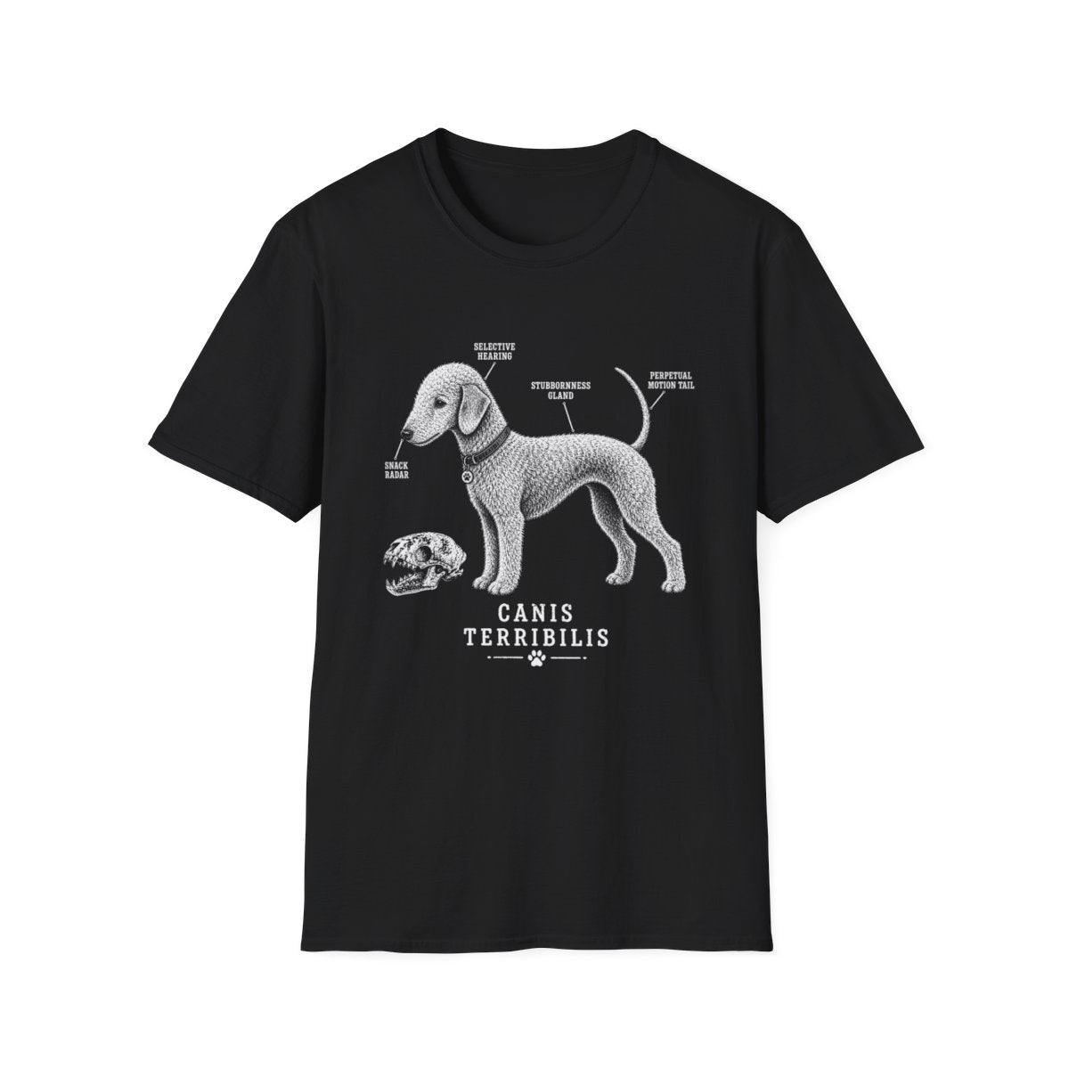 Anatomy Of A Bedlington Terrier Tee