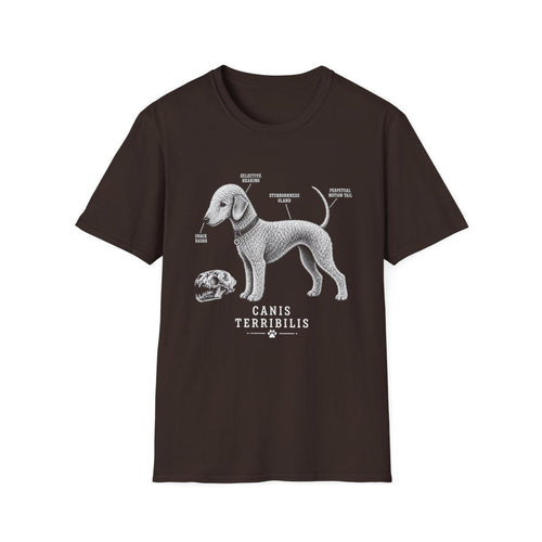 Anatomy Of A Bedlington Terrier Tee