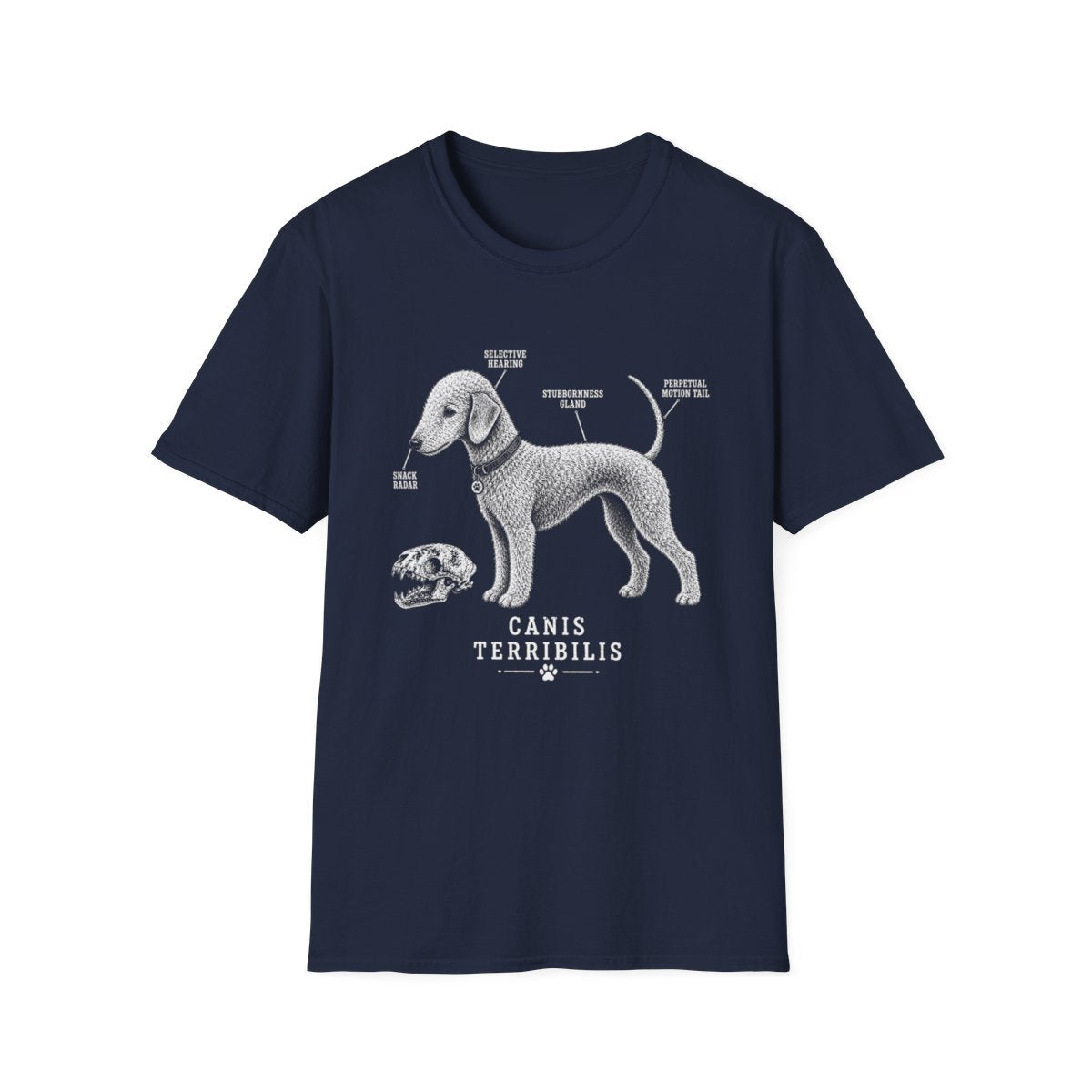 Anatomy Of A Bedlington Terrier Tee