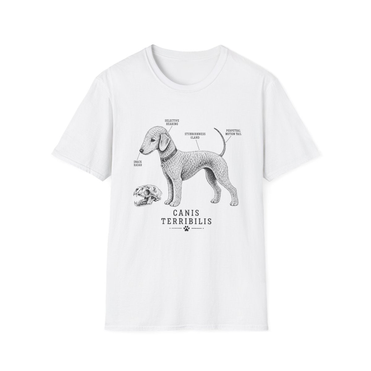 Anatomy Of A Bedlington Terrier Tee