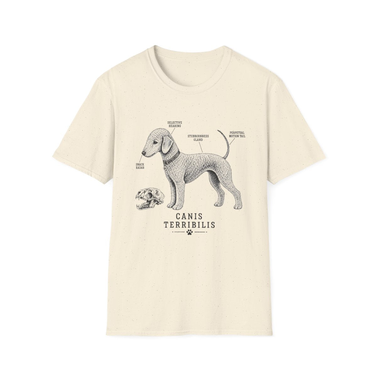 Anatomy Of A Bedlington Terrier Tee