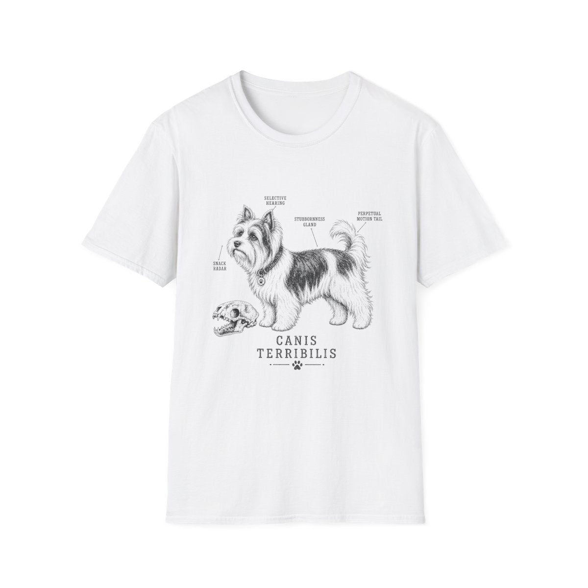 Anatomy Of A Biewer Terrier Tee
