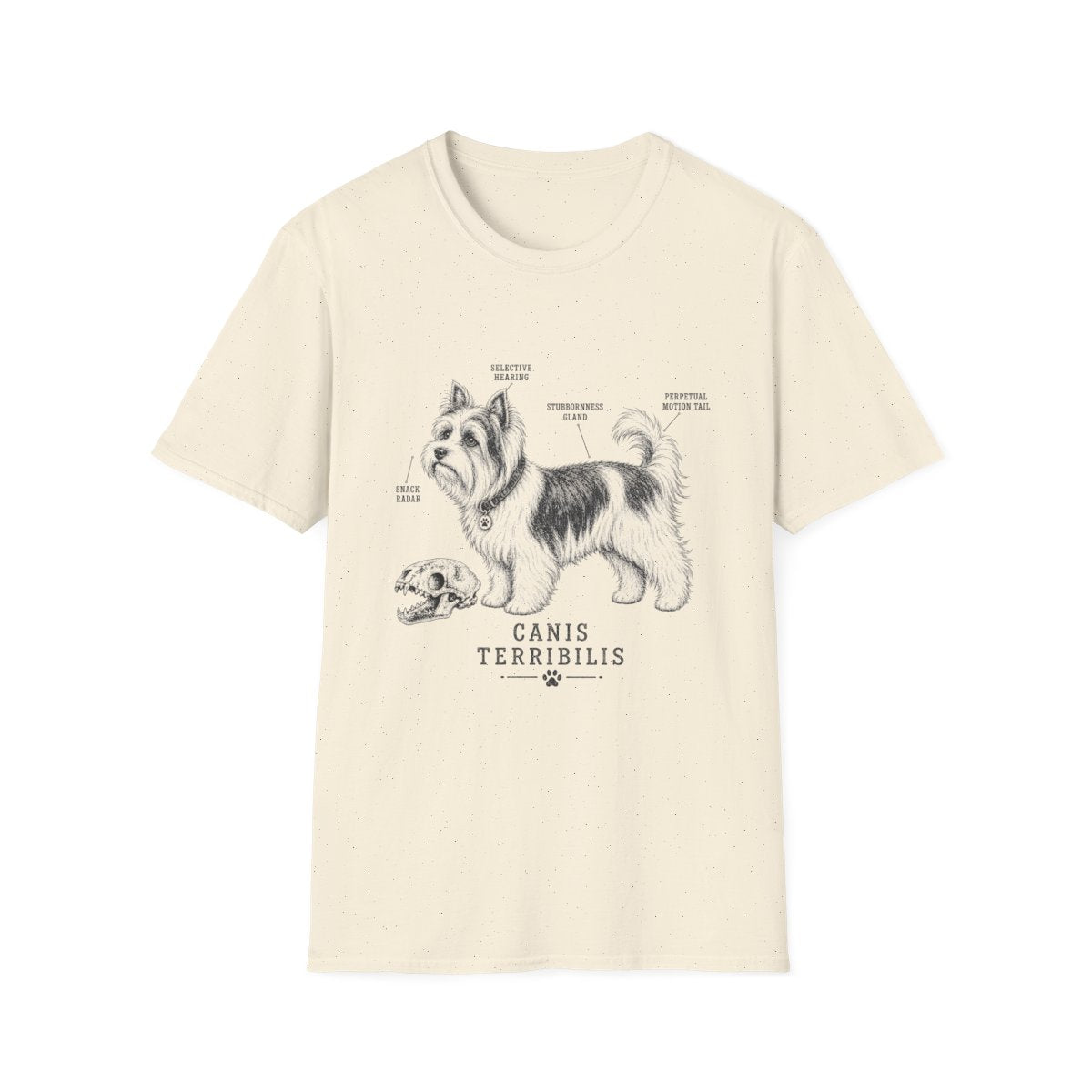 Anatomy Of A Biewer Terrier Tee
