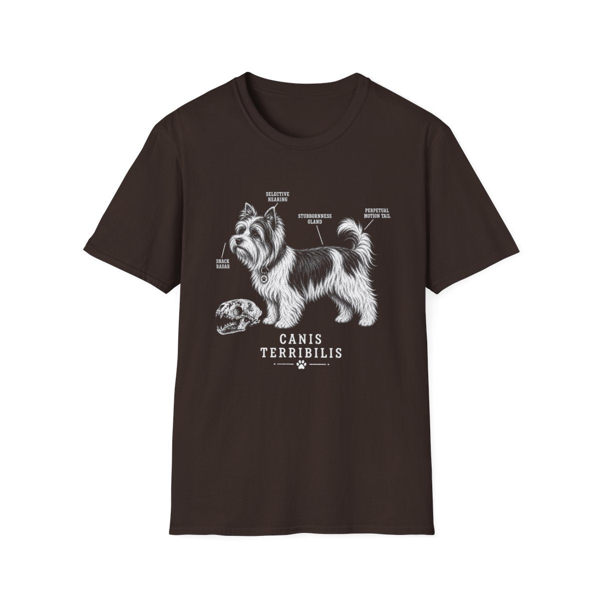 Anatomy Of A Biewer Terrier Tee