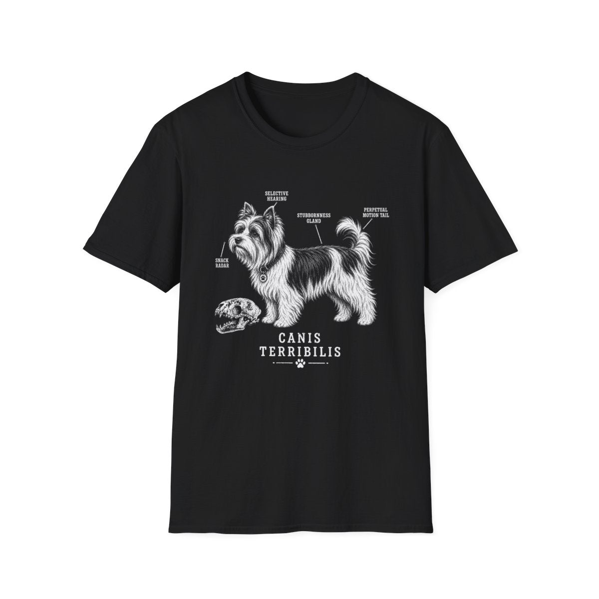Anatomy Of A Biewer Terrier Tee