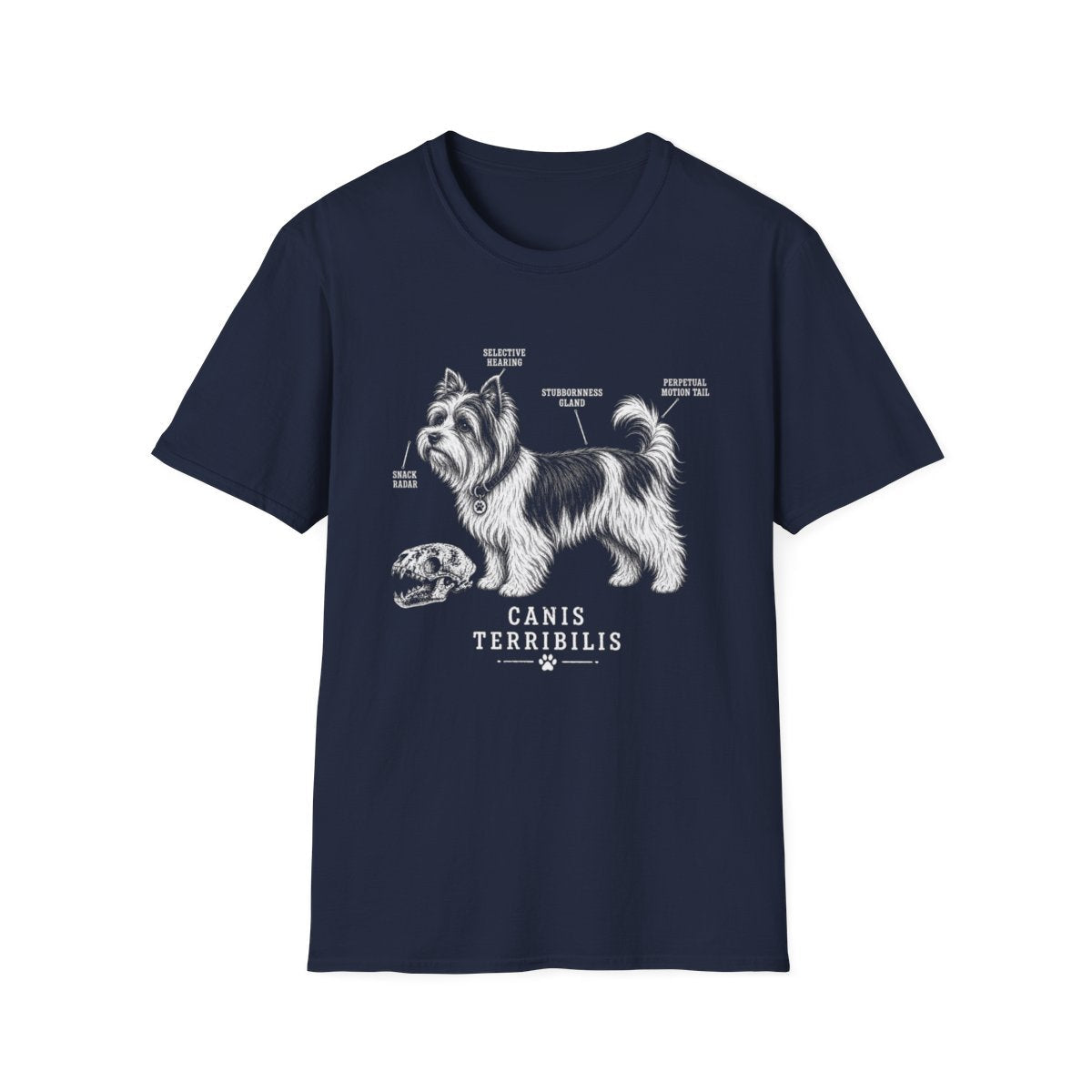 Anatomy Of A Biewer Terrier Tee