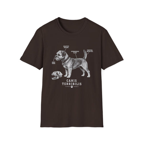 Anatomy Of A Border Terrier Tee