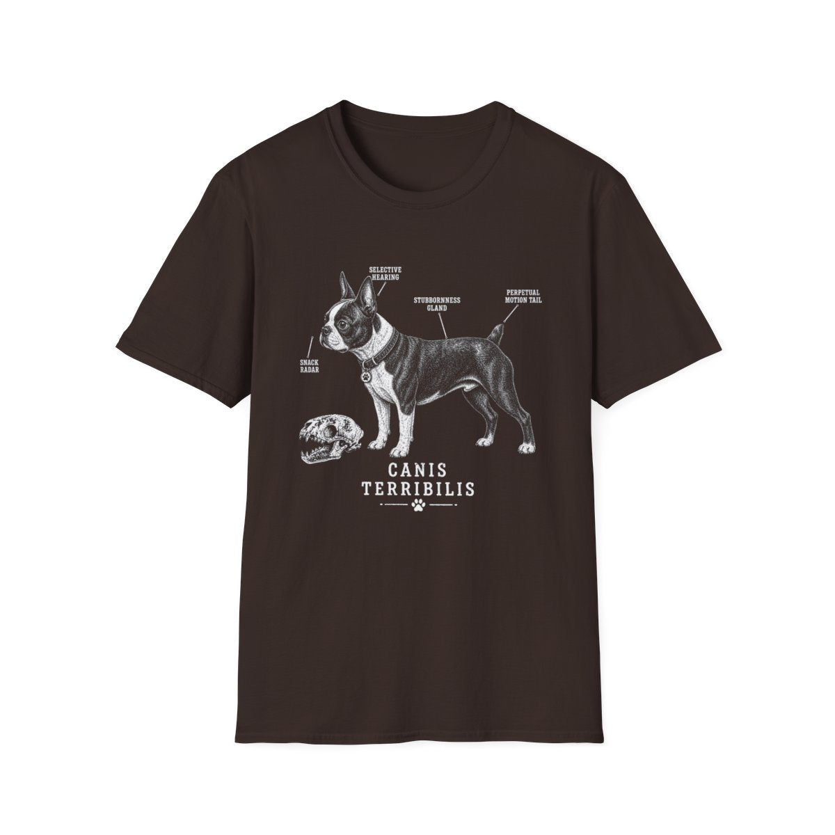 Anatomy Of A Boston Terrier Tee