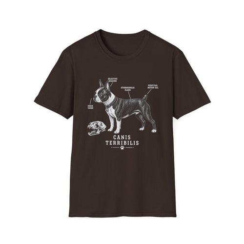 Anatomy Of A Boston Terrier Tee