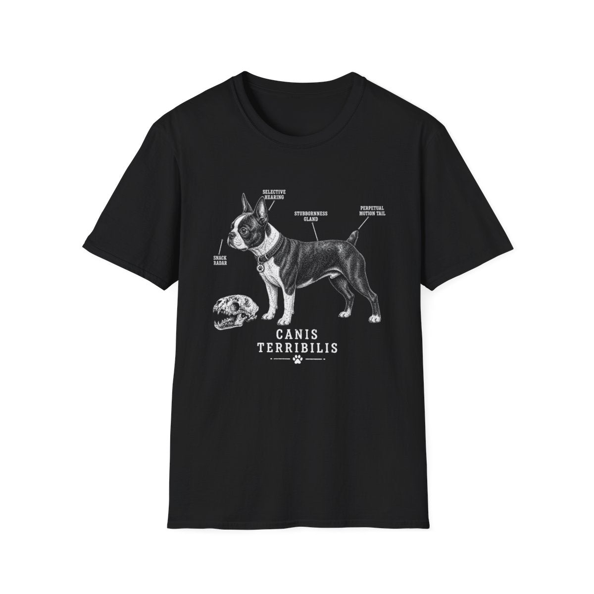 Anatomy Of A Boston Terrier Tee