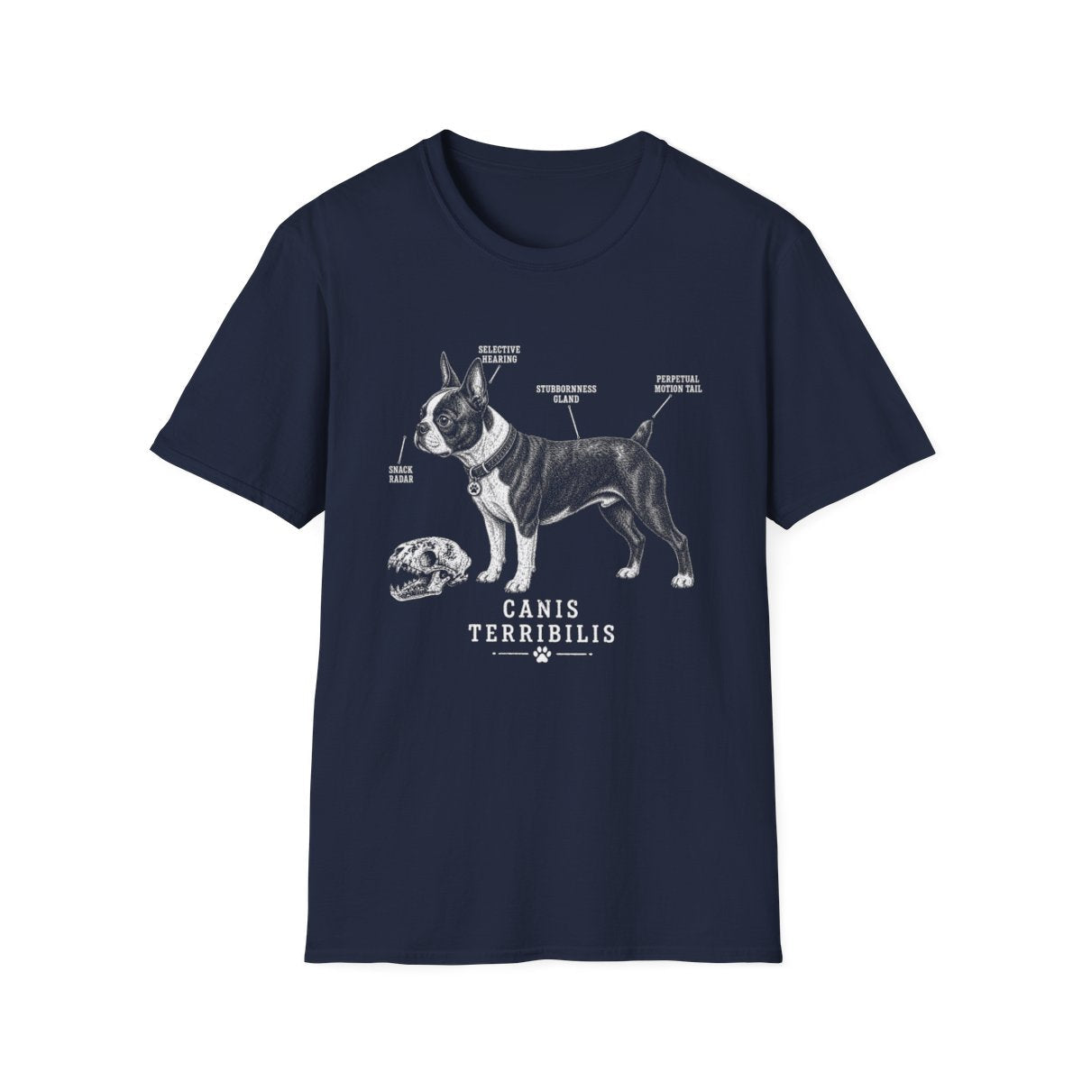 Anatomy Of A Boston Terrier Tee