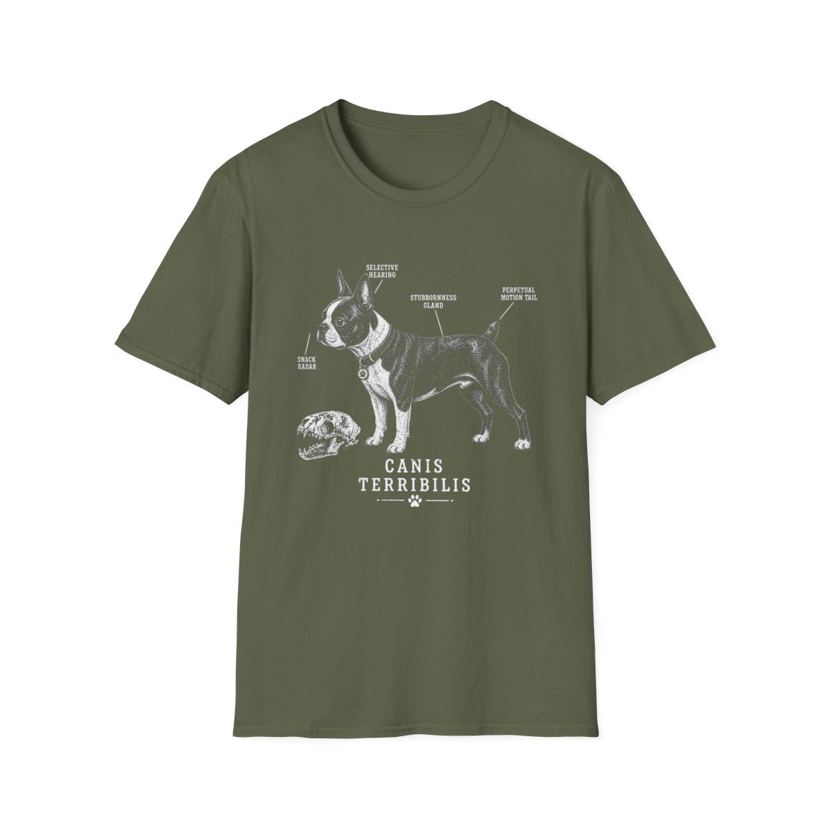 Anatomy Of A Boston Terrier Tee