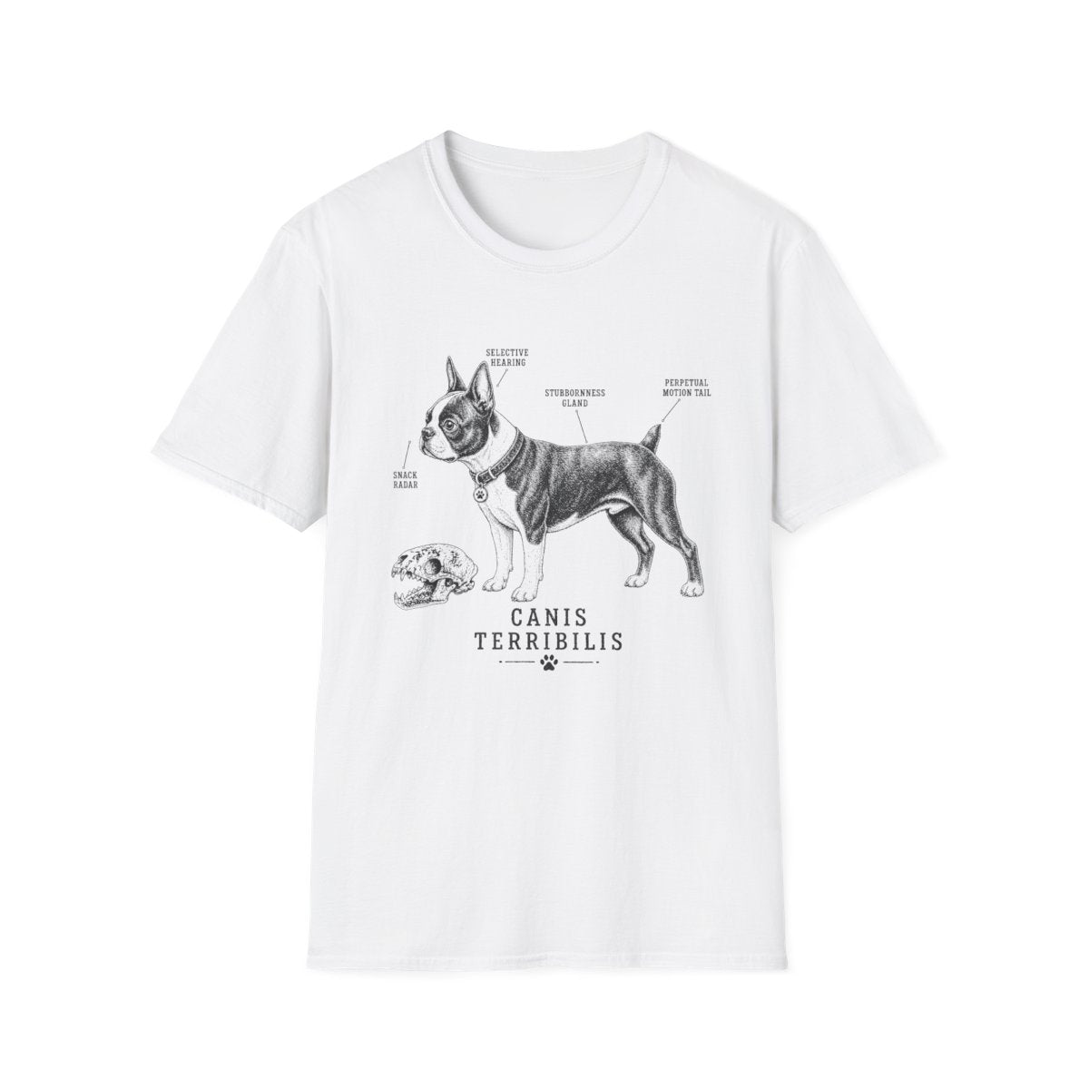 Anatomy Of A Boston Terrier Tee