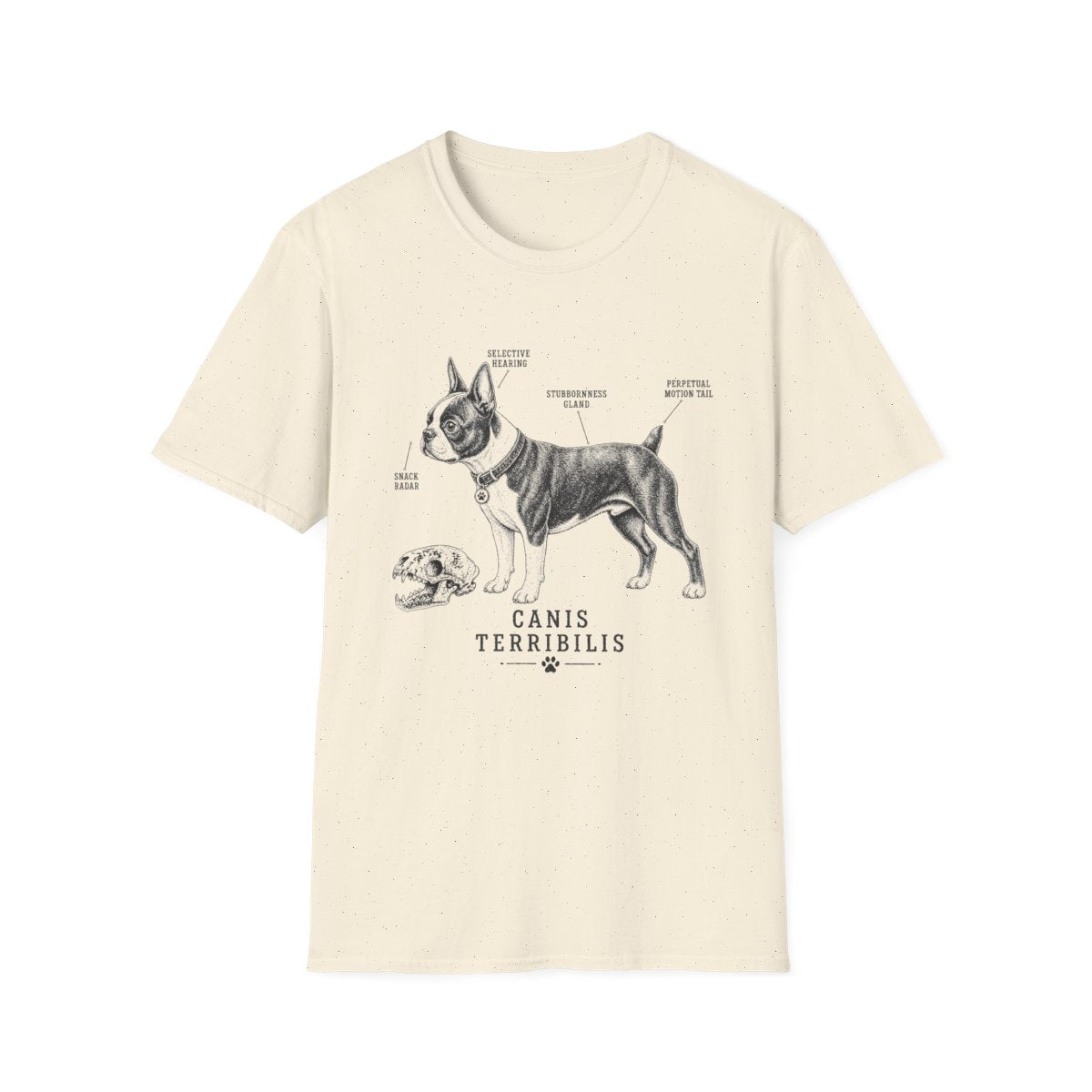 Anatomy Of A Boston Terrier Tee