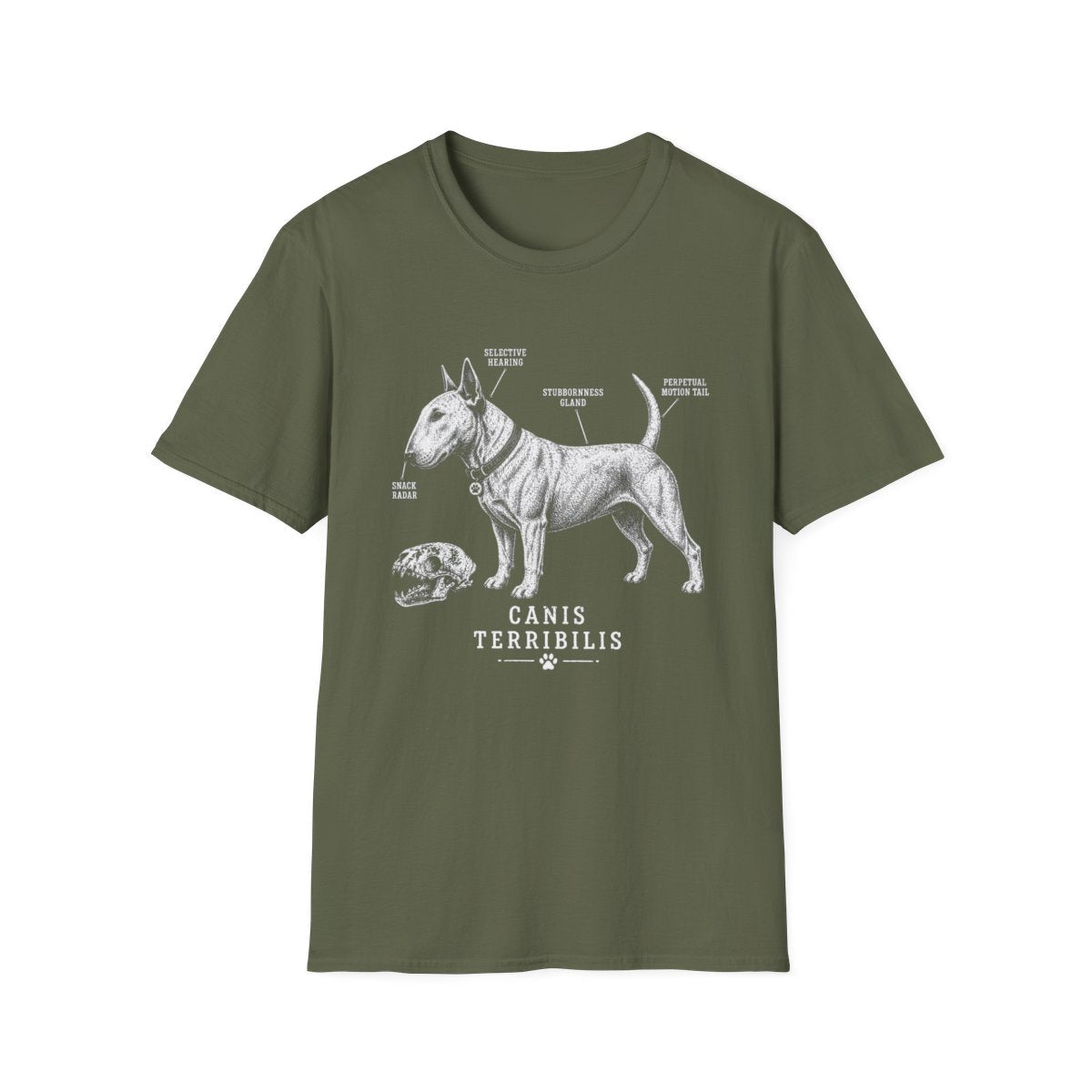Anatomy Of A Bull Terrier Tee