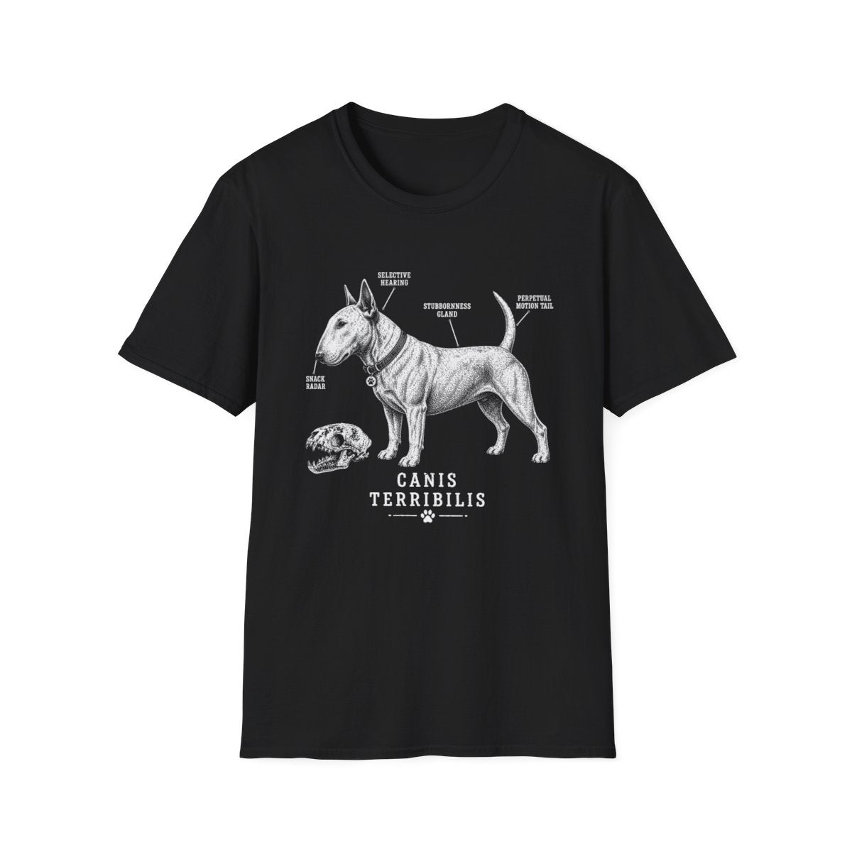 Anatomy Of A Bull Terrier Tee