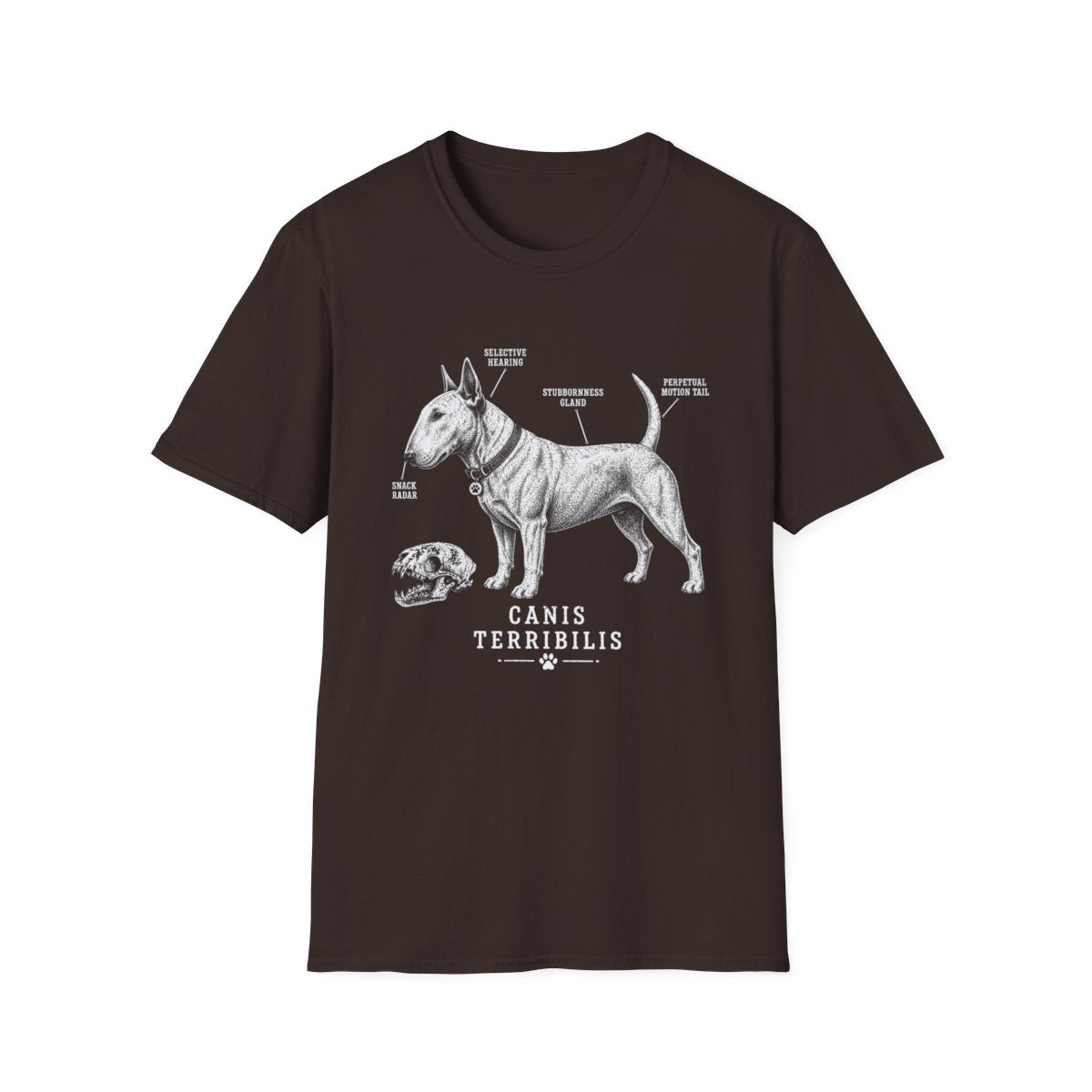 Anatomy Of A Bull Terrier Tee