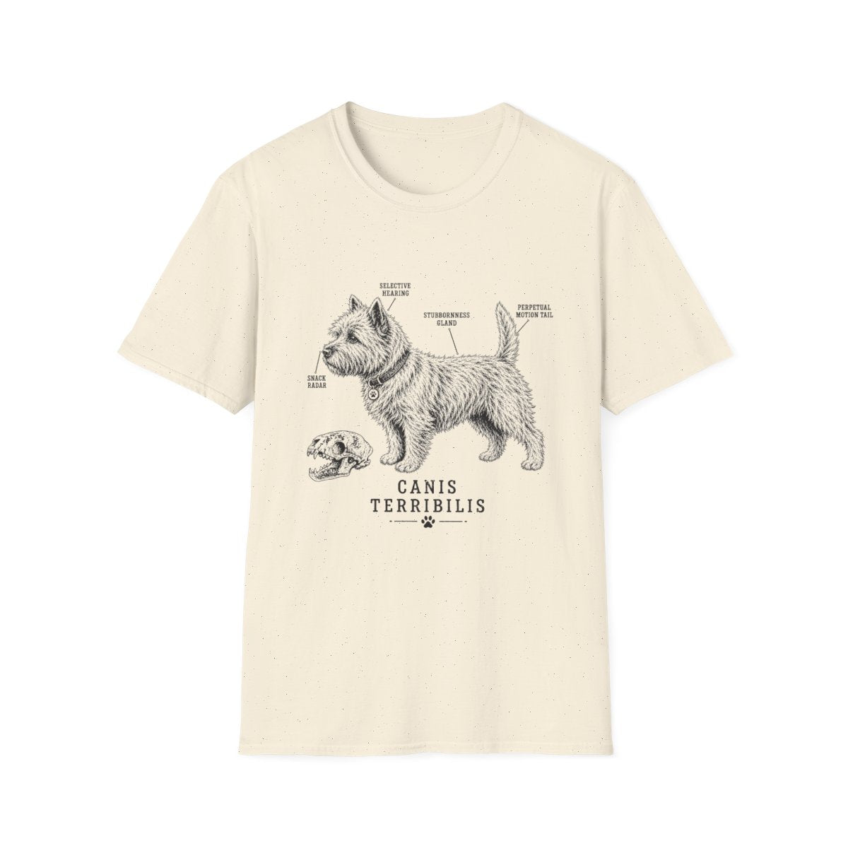 Anatomy Of A Cairn Terrier Tee