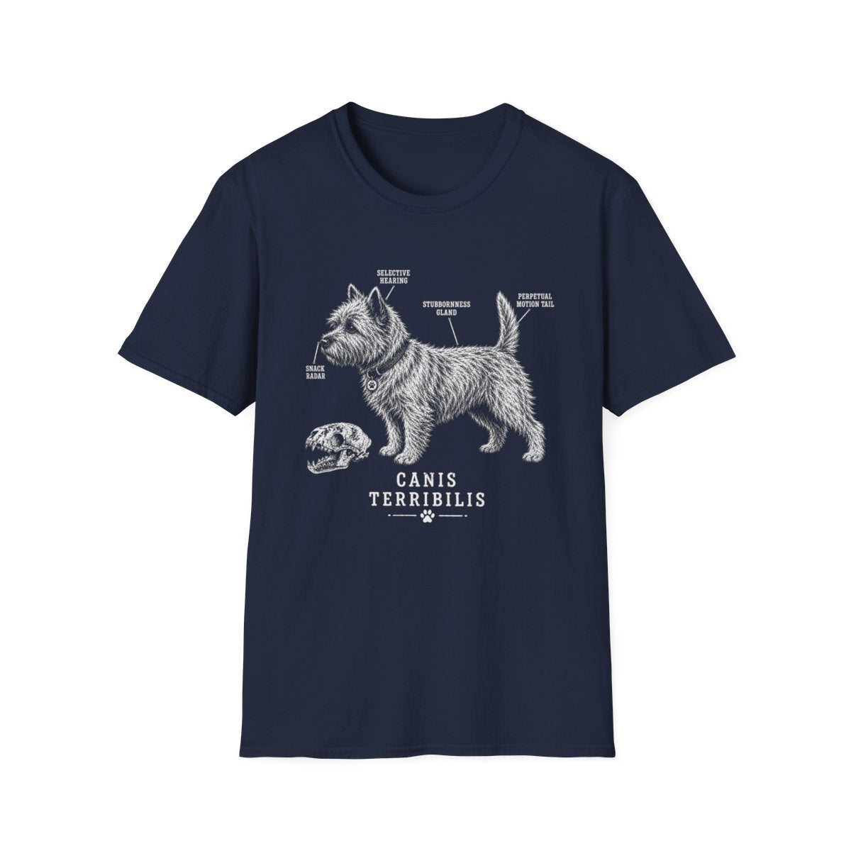Anatomy Of A Cairn Terrier Tee
