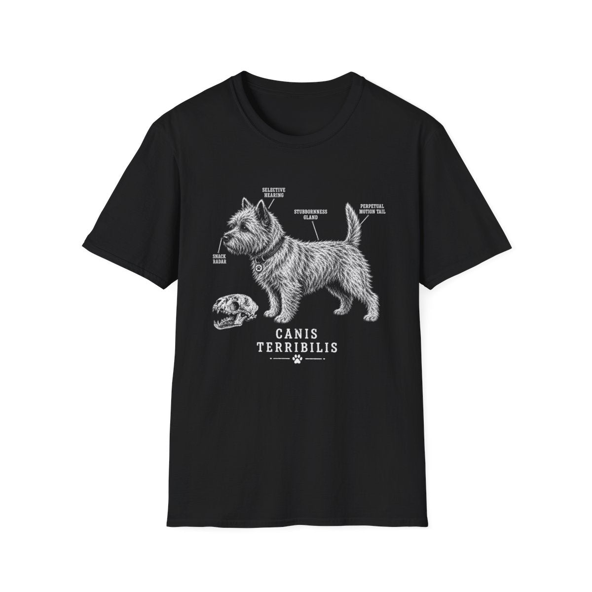 Anatomy Of A Cairn Terrier Tee