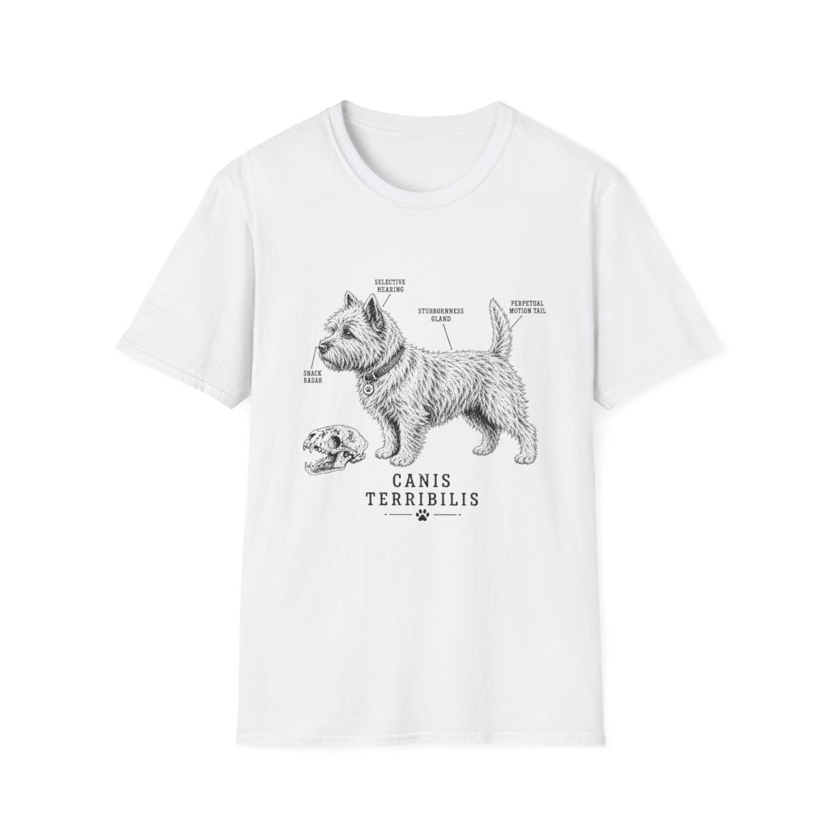 Anatomy Of A Cairn Terrier Tee