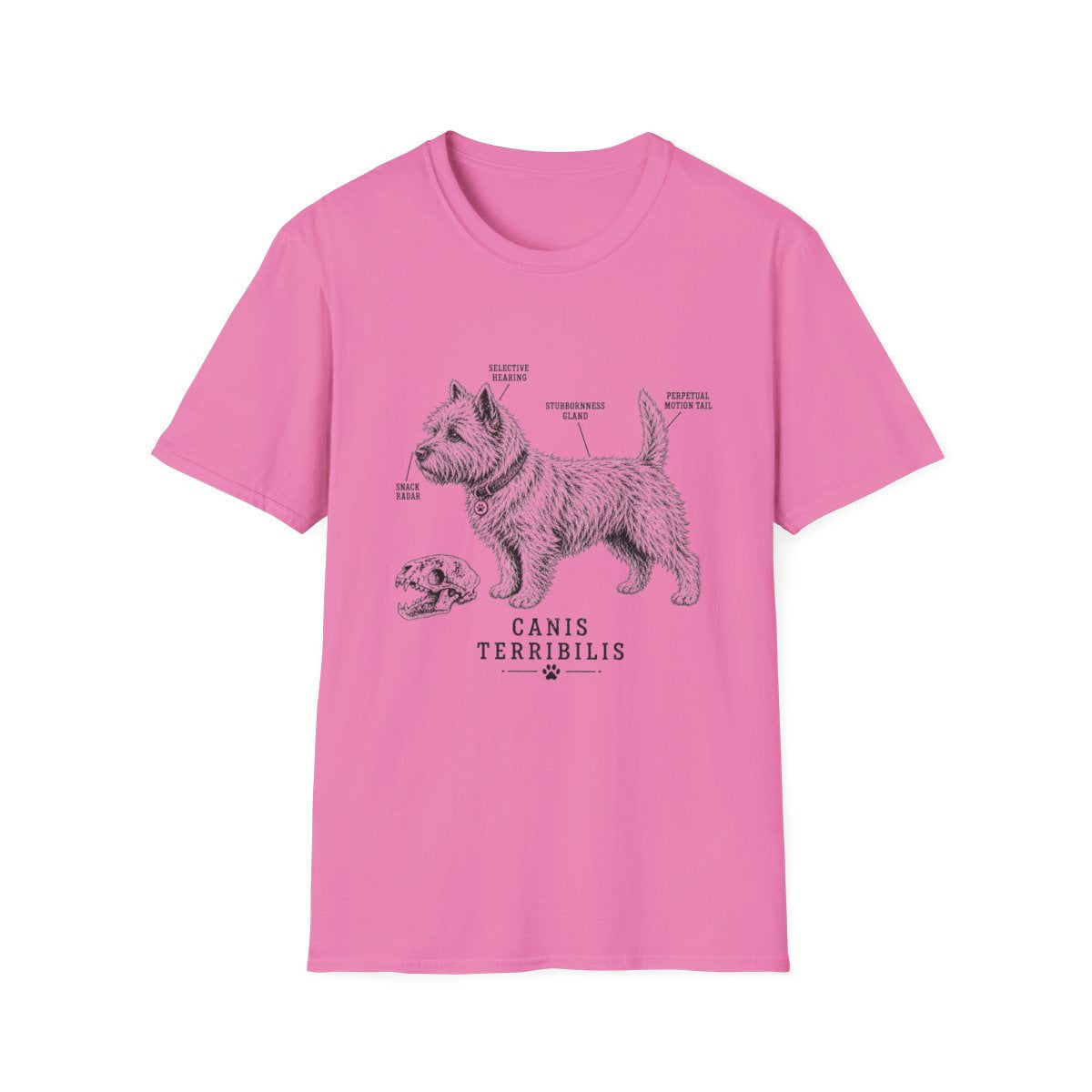 Anatomy Of A Cairn Terrier Tee