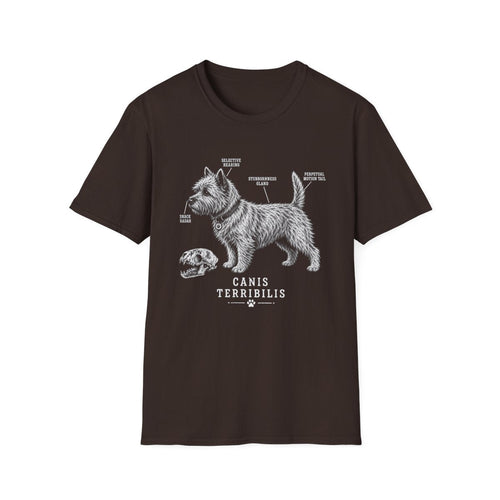 Anatomy Of A Cairn Terrier Tee