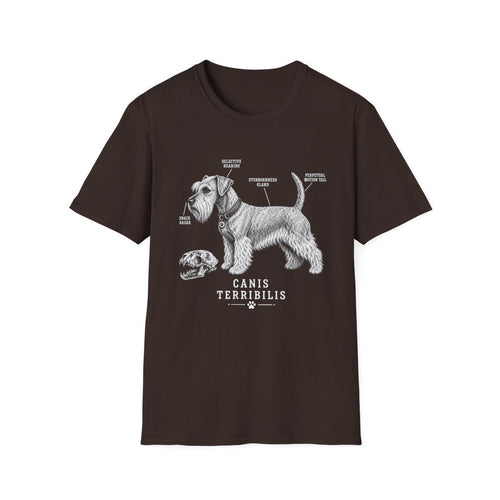 Anatomy Of A Cesky Terrier Tee