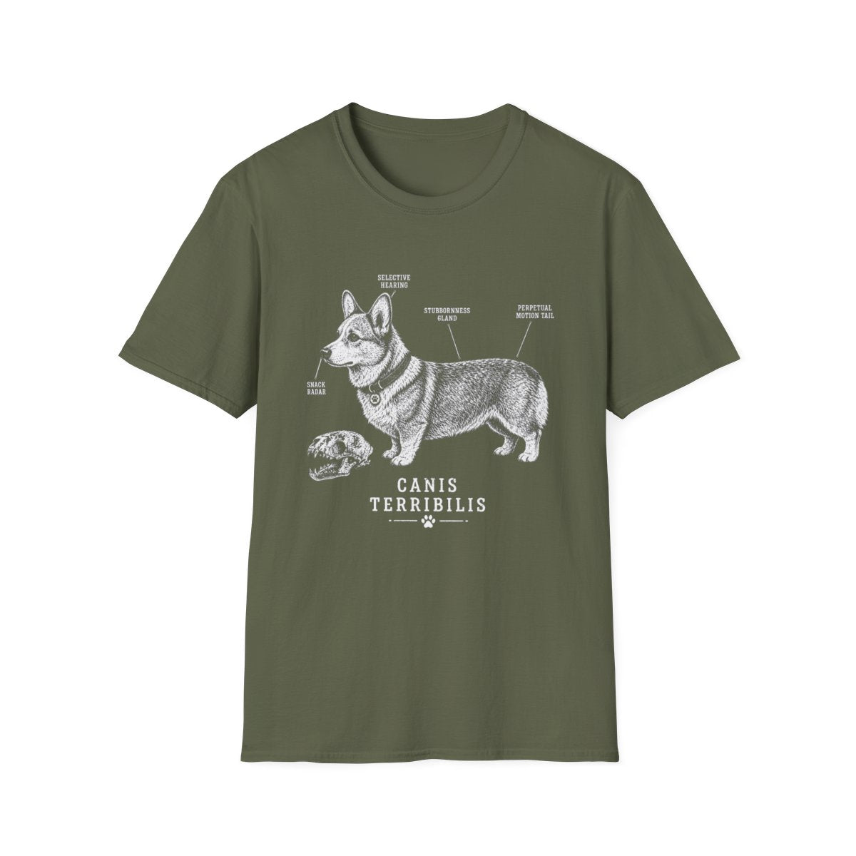 Anatomy Of A Corgi Tee