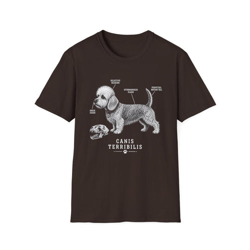 Anatomy Of A Dandie Dinmont Terrier Tee