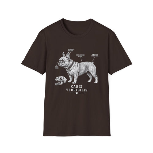 Anatomy Of A French Bulldog Tee