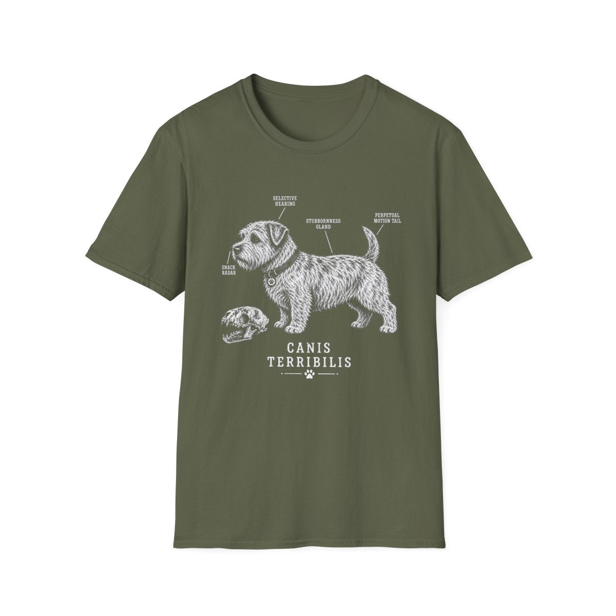 Anatomy Of A Glen of Imaal Terrier Tee