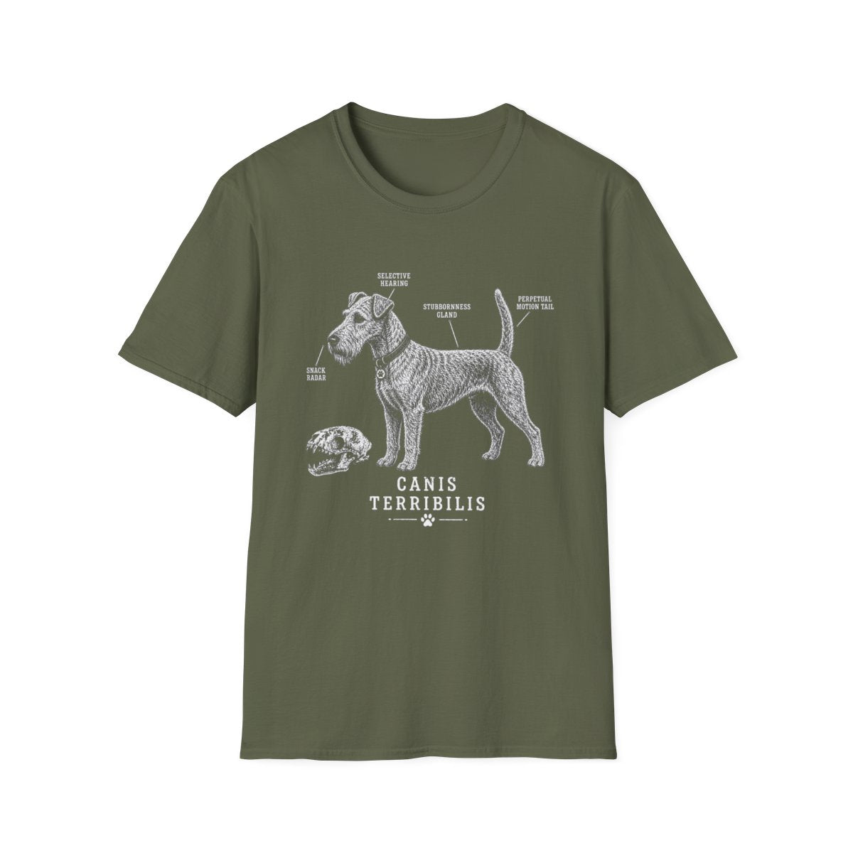 Anatomy Of A Irish Terrier Tee